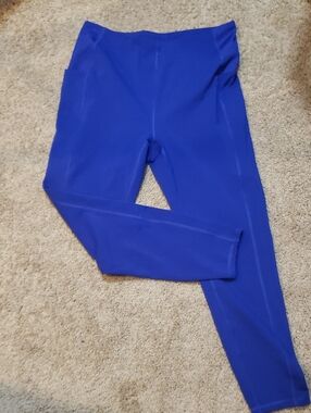 Spyder Electric Blue High-Waist Leggings